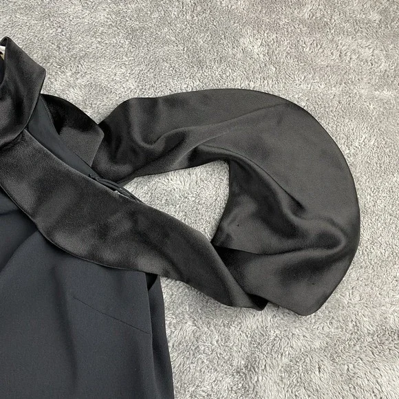 Alice + Olivia Flare Dress Womens 2 Black - Picture 5 of 16